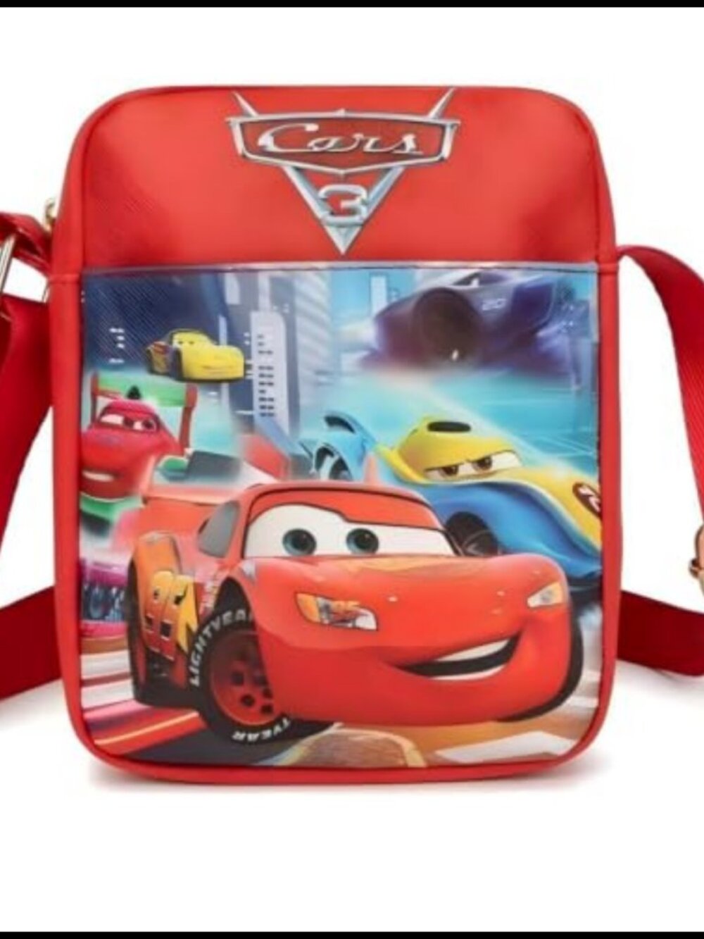 Cute Cars Cartoon Mini Crossbody Bag PU Leather Shoulder Bag